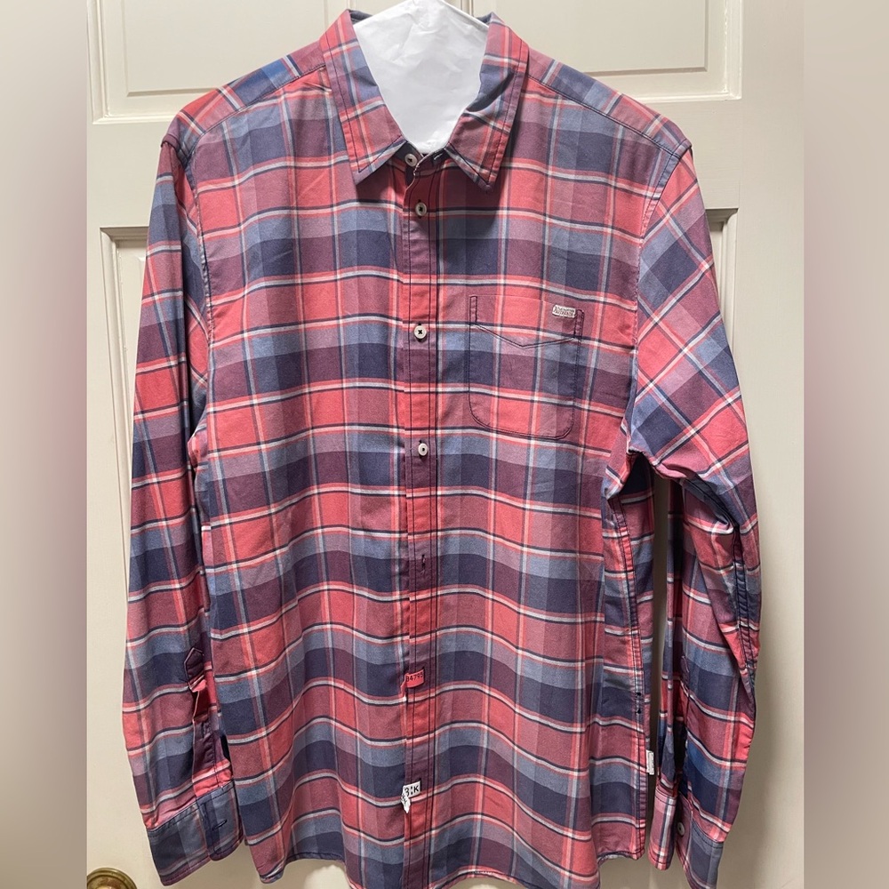Flag and Anthem Size L Men’s Long Sleeve Button Down